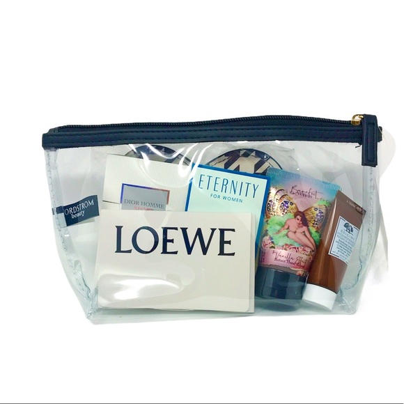 NWT Nordstrom Clear Make Up Bag - Picture 2 of 7